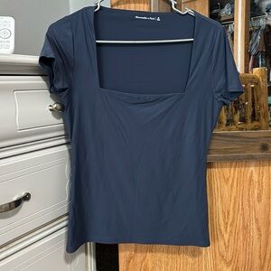 Navy Blue Women's Top